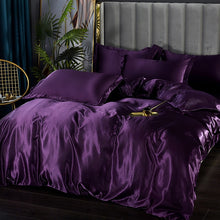 Load image into Gallery viewer, Luna Satin Complete Bedding Set
