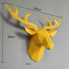 Load image into Gallery viewer, Resin Deer Antlers Wall Sculpture

