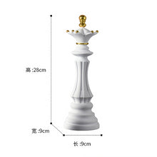 Load image into Gallery viewer, Modernist Chess Statue Figurine
