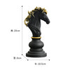 Modernist Chess Statue Figurine